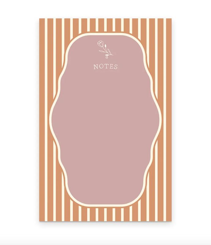 Notepad Framed Floral