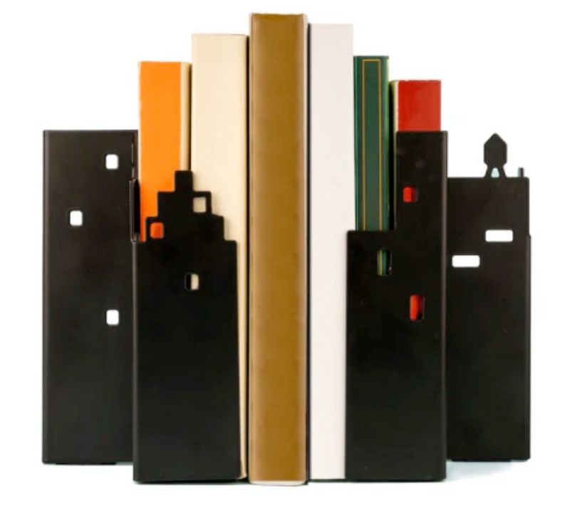 Kikkerland - Skyline Bookends