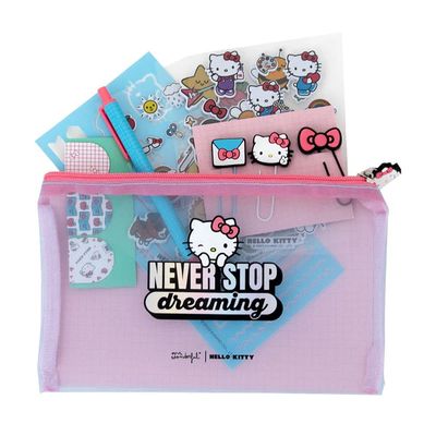 Set de escritura Hello Kitty x Mr. Wonderful - Never stop dreaming