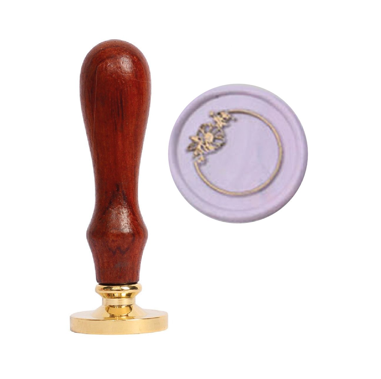 Sello metalico para lacre- Marco