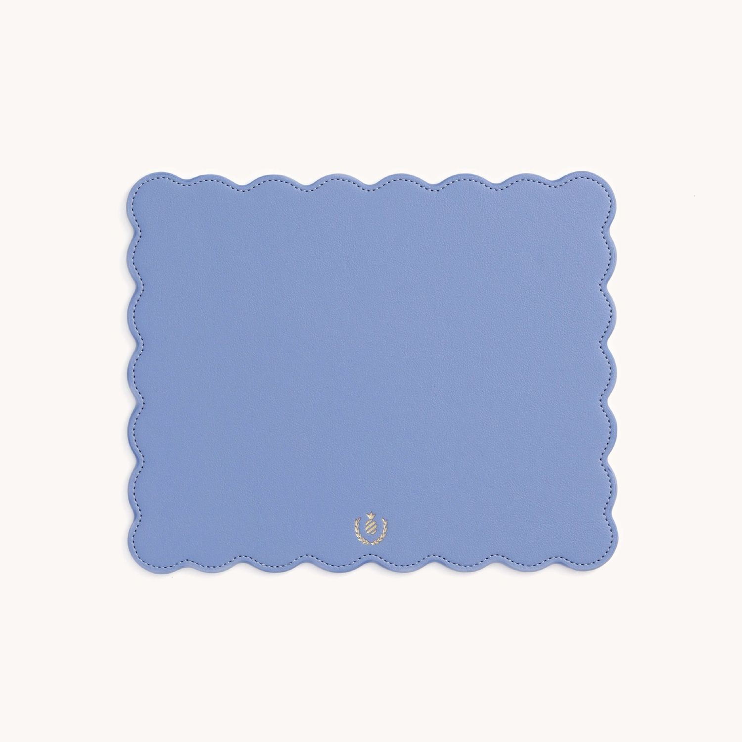 Scalloped Mousepad - French Blue