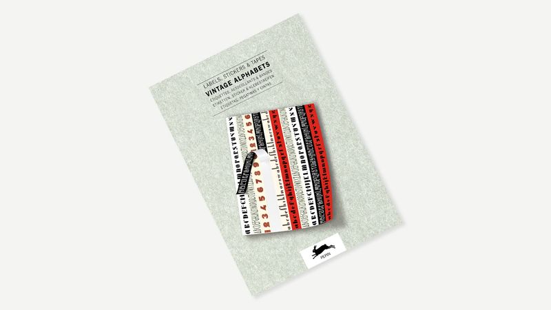 Labels, Stickers &amp; Tapes - Vintage Alphabets
