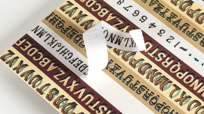 Labels, Stickers &amp; Tapes - Vintage Alphabets