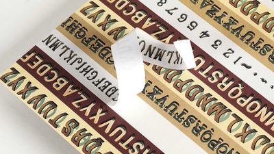 Labels, Stickers &amp; Tapes - Vintage Alphabets