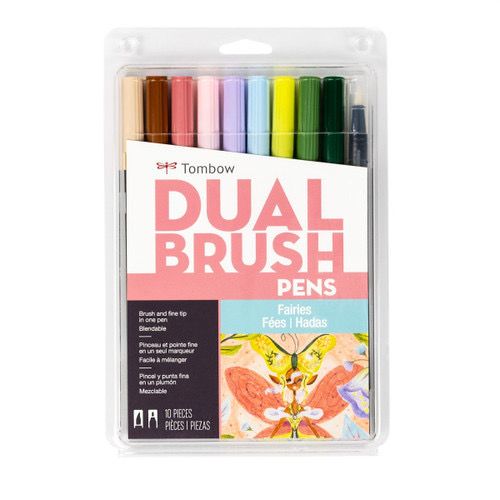 Tombow Dual B 10 Fairies