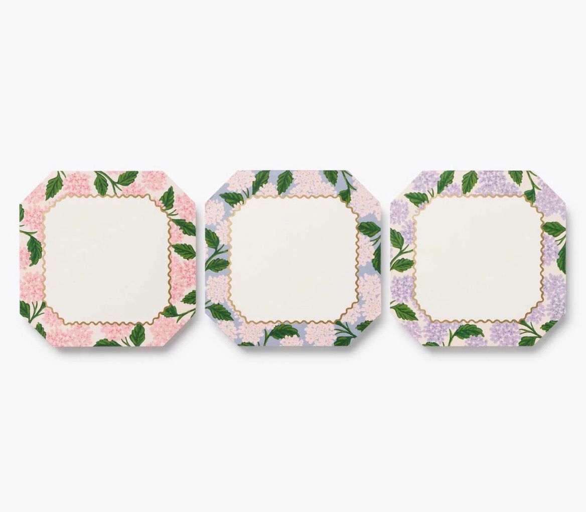 NotePad Rifle - Trio mini Pink Hydrangea