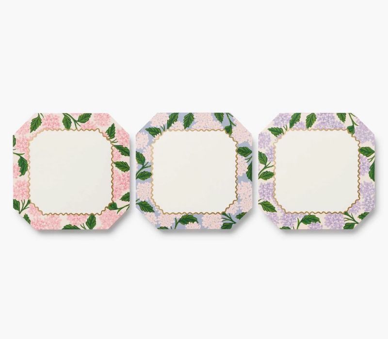 NotePad Rifle - Trio mini Pink Hydrangea