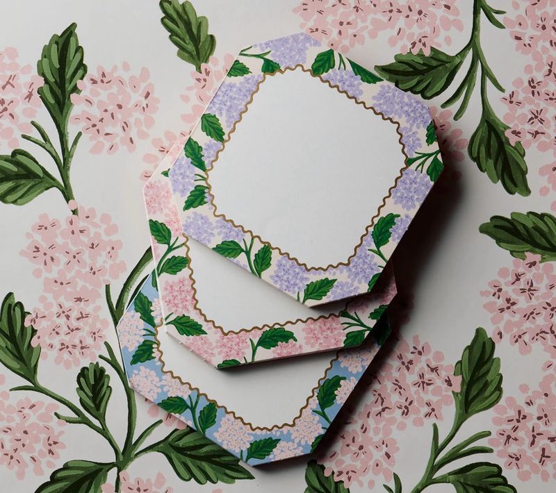 NotePad Rifle - Trio mini Pink Hydrangea