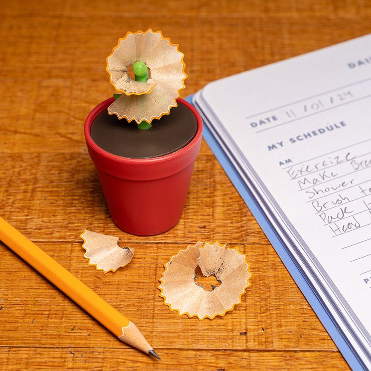 Kikkerland - Flower Pot Pencil Sharpener