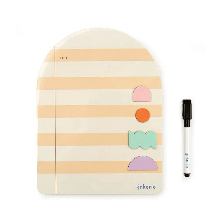 Kikkerland - Magnetic Dry Erase List Memo Board