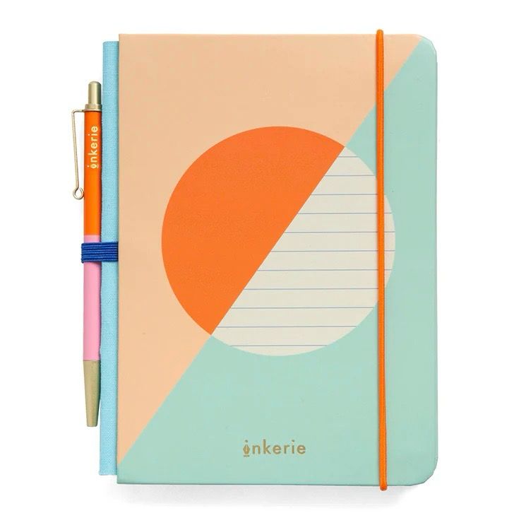 Kikkerland - Inkerie Lined Mini Notebook &amp; Pen