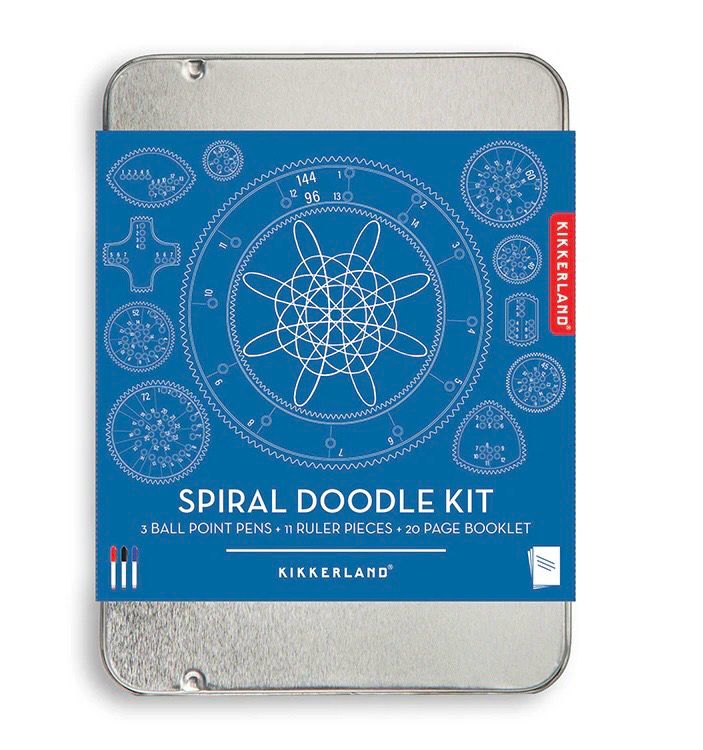 Kikkerland - Spiral Doodle Kit