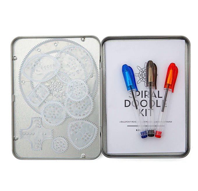 Kikkerland - Spiral Doodle Kit