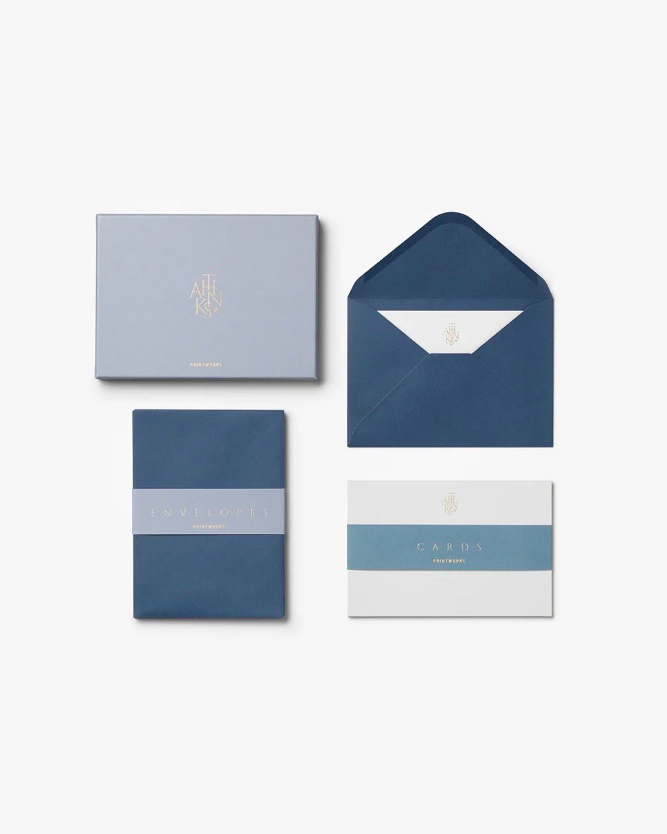 Card &amp; envelope Set - Thanks