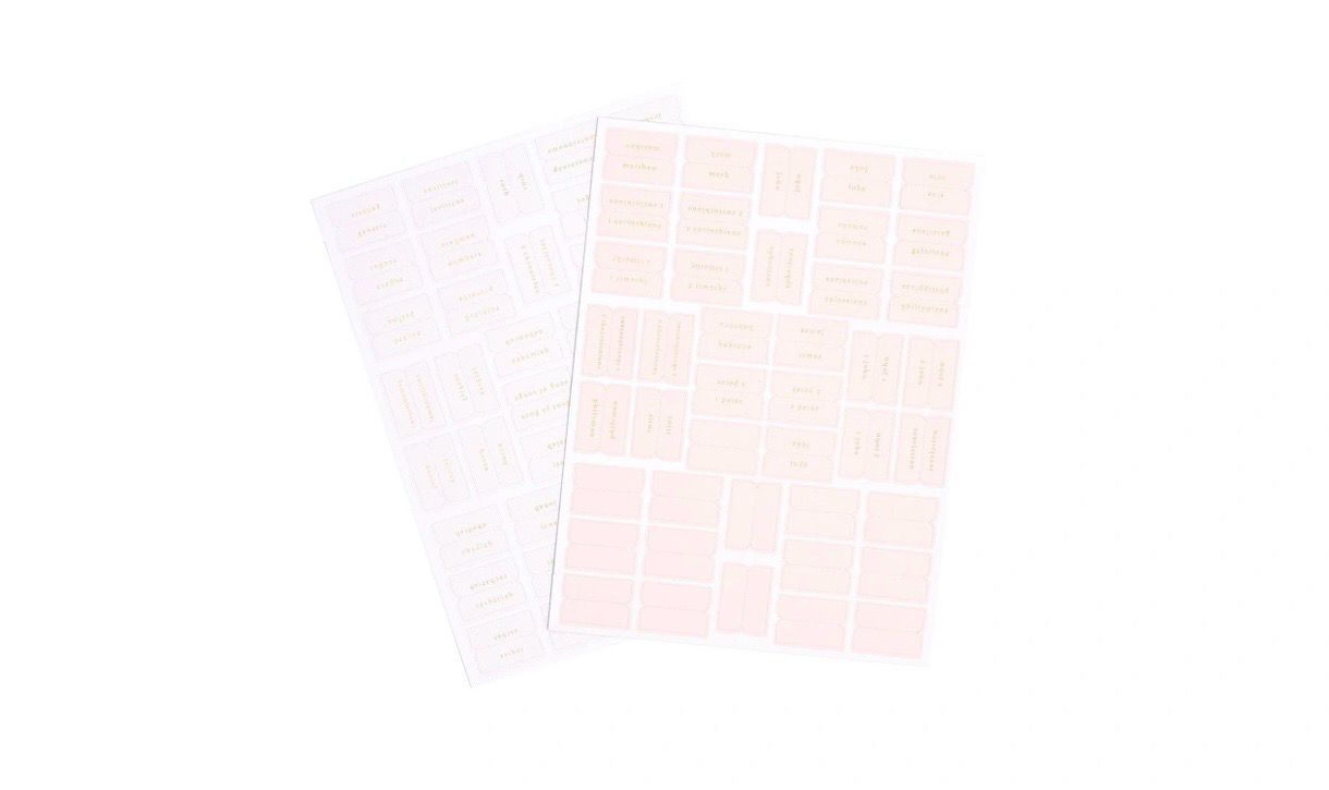 Church Notes - Pale Rose Bible Tabs