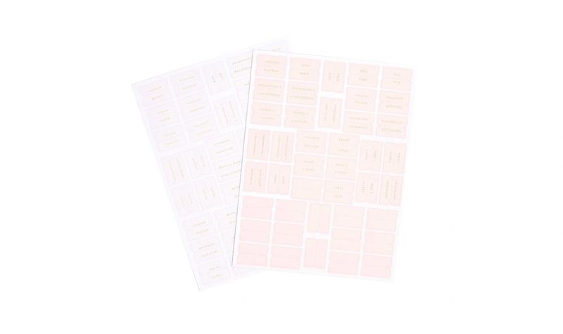 Church Notes - Pale Rose Bible Tabs