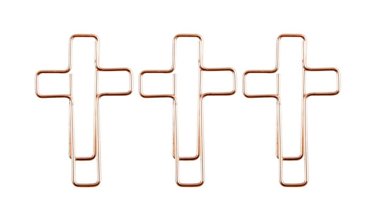 Church Notes - Set 3 Cross Clips