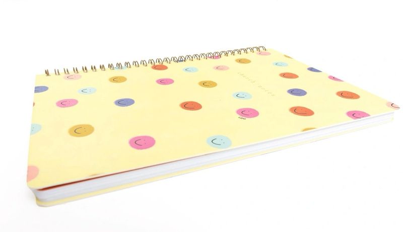 Church Notes - Smiley Notebook