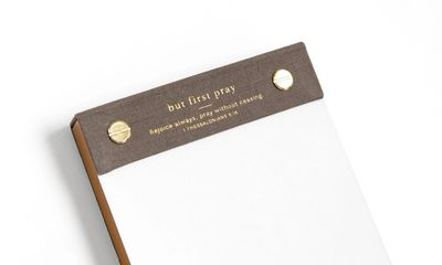 Church Notes - Desktop Notepad But First Pray