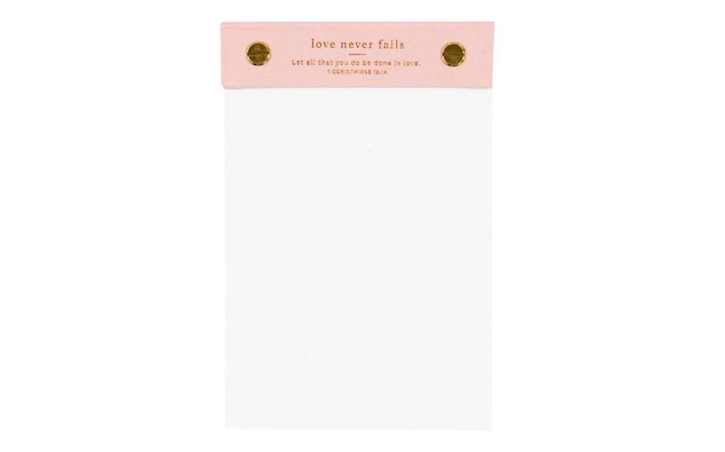 Church Notes - Desktop Notepad Love Never Fails