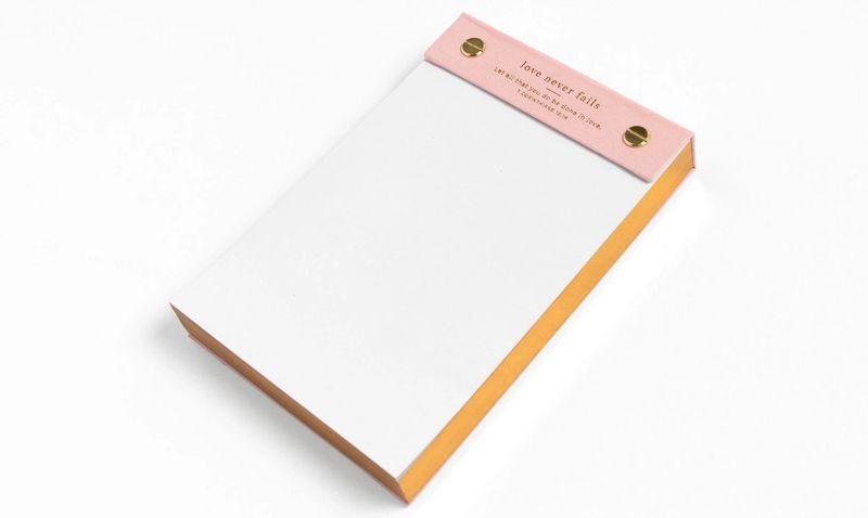 Church Notes - Desktop Notepad Love Never Fails