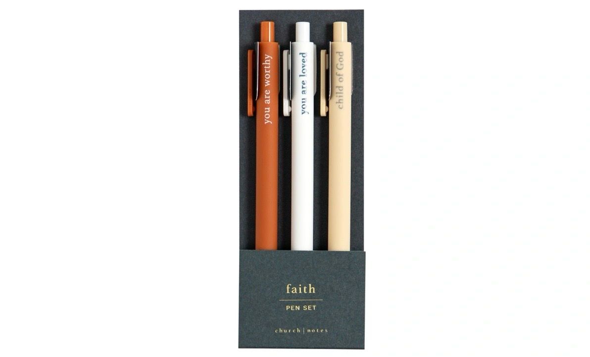 Church Notes - Faith Pen Set