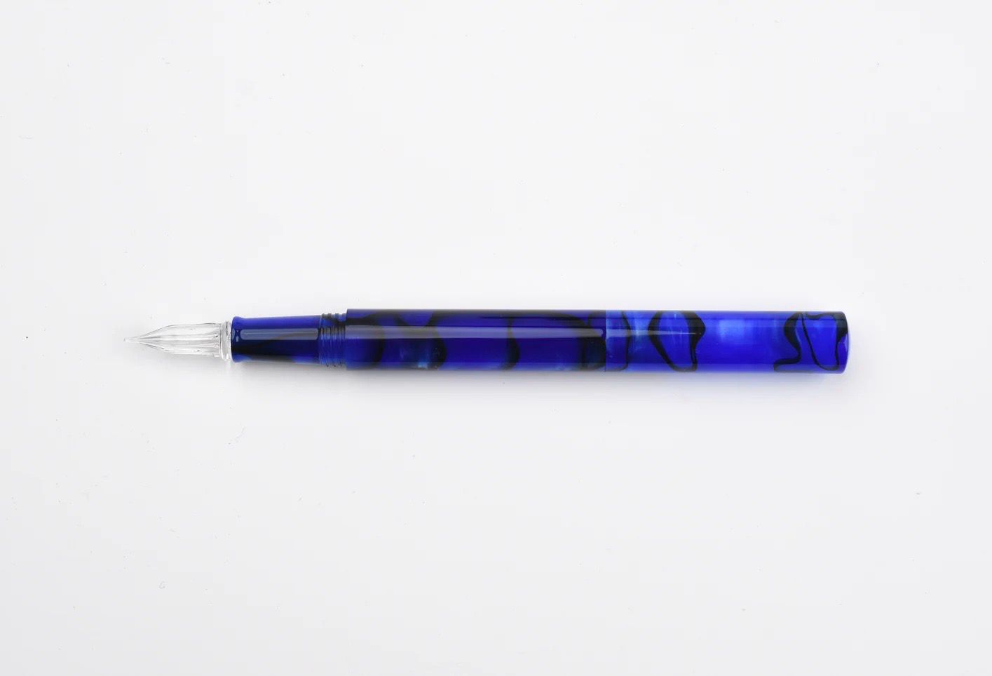 Teranishi Glass Dip Pen - Cosmo Blue