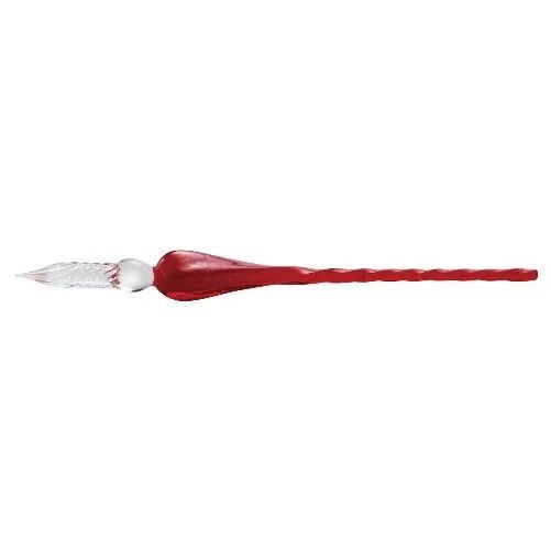 AZONX - Glass Dip Pen Cube Red