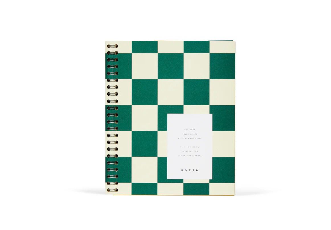 Notem - Notebook Nela Green Check