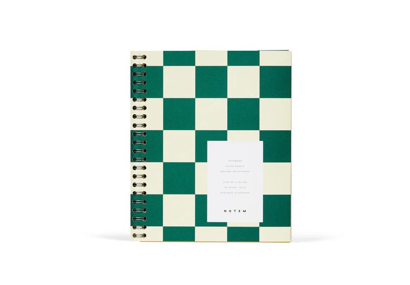 Notem - Notebook Nela Green Check