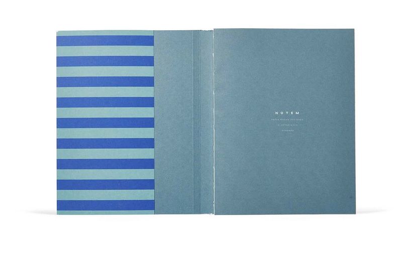 Notem - Notebook Uma Blue Stripe