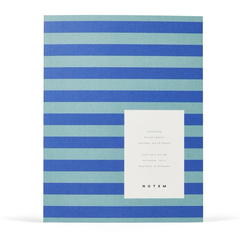 Notem - Notebook Uma Blue Stripe