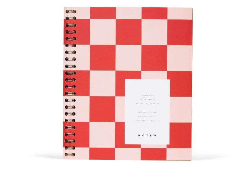 Notem - Notebook Nela Red Check