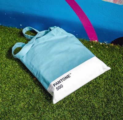 PANTONE - Tote bag Light blue 550