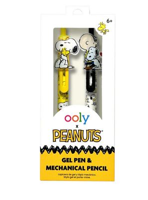 Ooly - Peanuts Gel Pen and Mechanical Pencil Set de 2