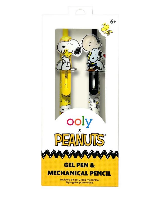Ooly - Peanuts Gel Pen and Mechanical Pencil Set de 2