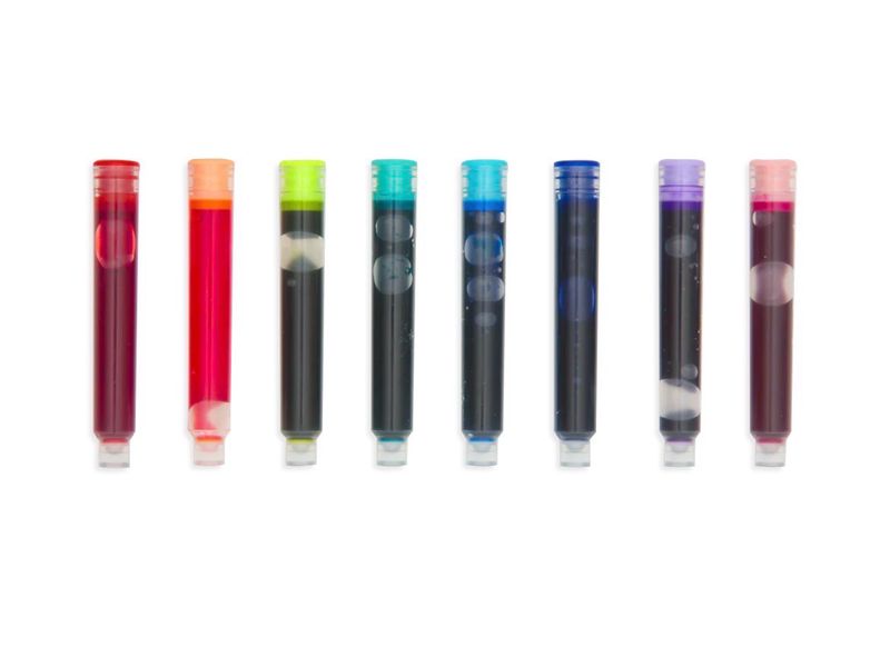 Ooly - Color Write Fountain Pens Colored Ink Refills