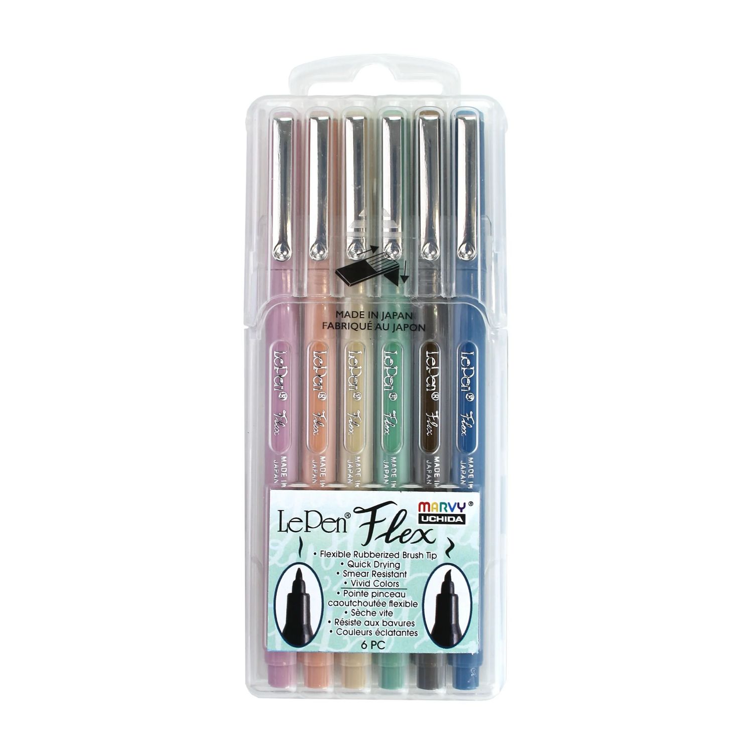 Le Pen Flex Set de 6 - Retro