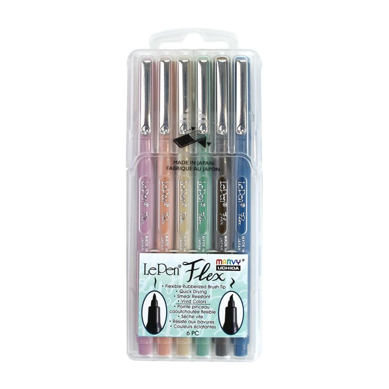 Le Pen Flex Set de 6 - Retro