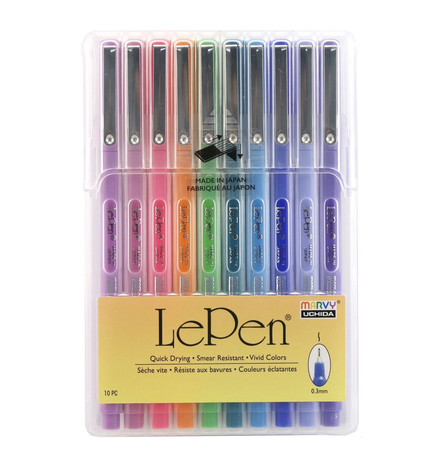 Le Pen Set de 10 - Bright