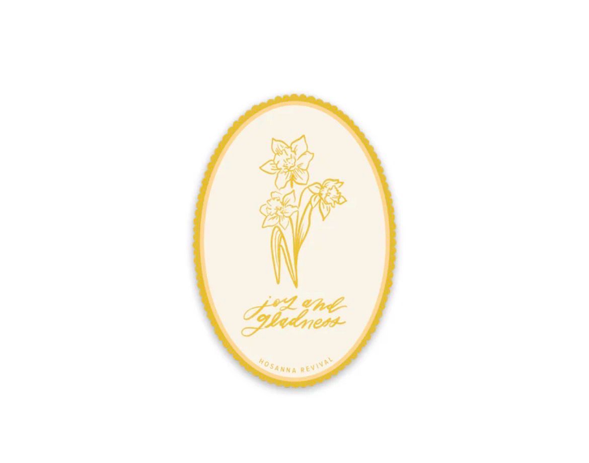 Hosanna Revival - Sticker Gozo y Alegría