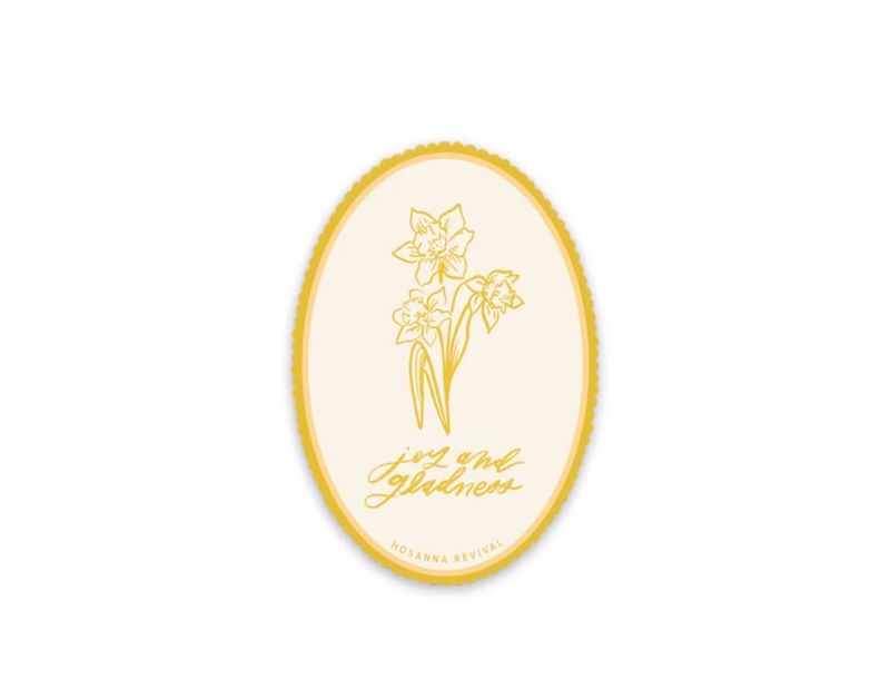 Hosanna Revival - Sticker Gozo y Alegría