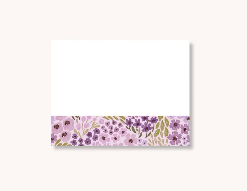 Elyse Breanne - Sticky notes Lilac Floral