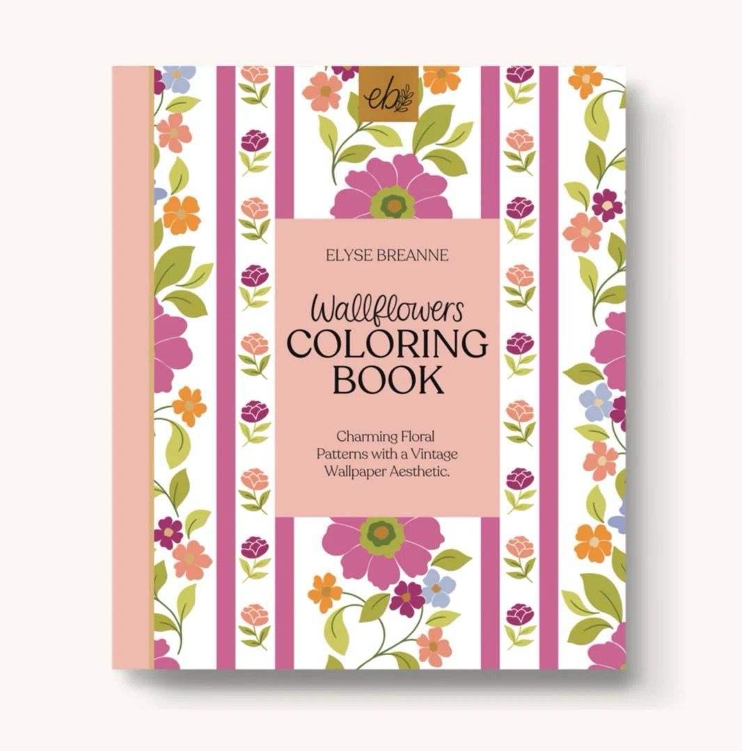 Elyse Breanne- Coloring Book Wallflowers