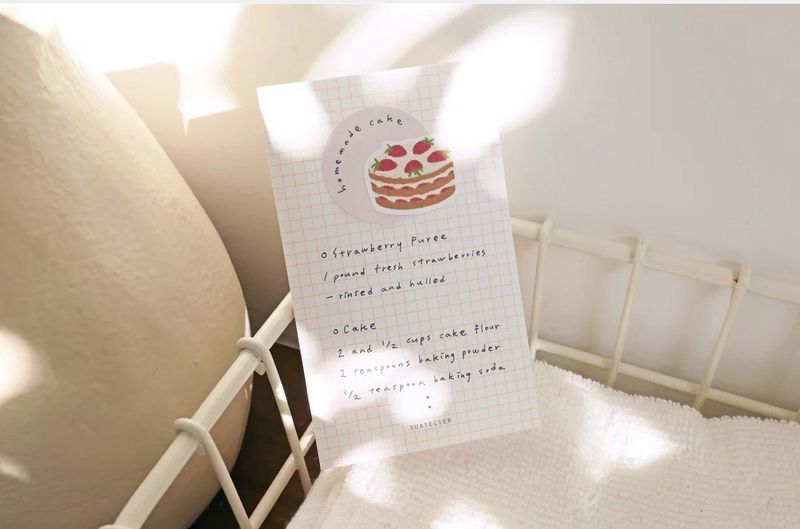 Suatelier cereal stickers - Sweet Cake