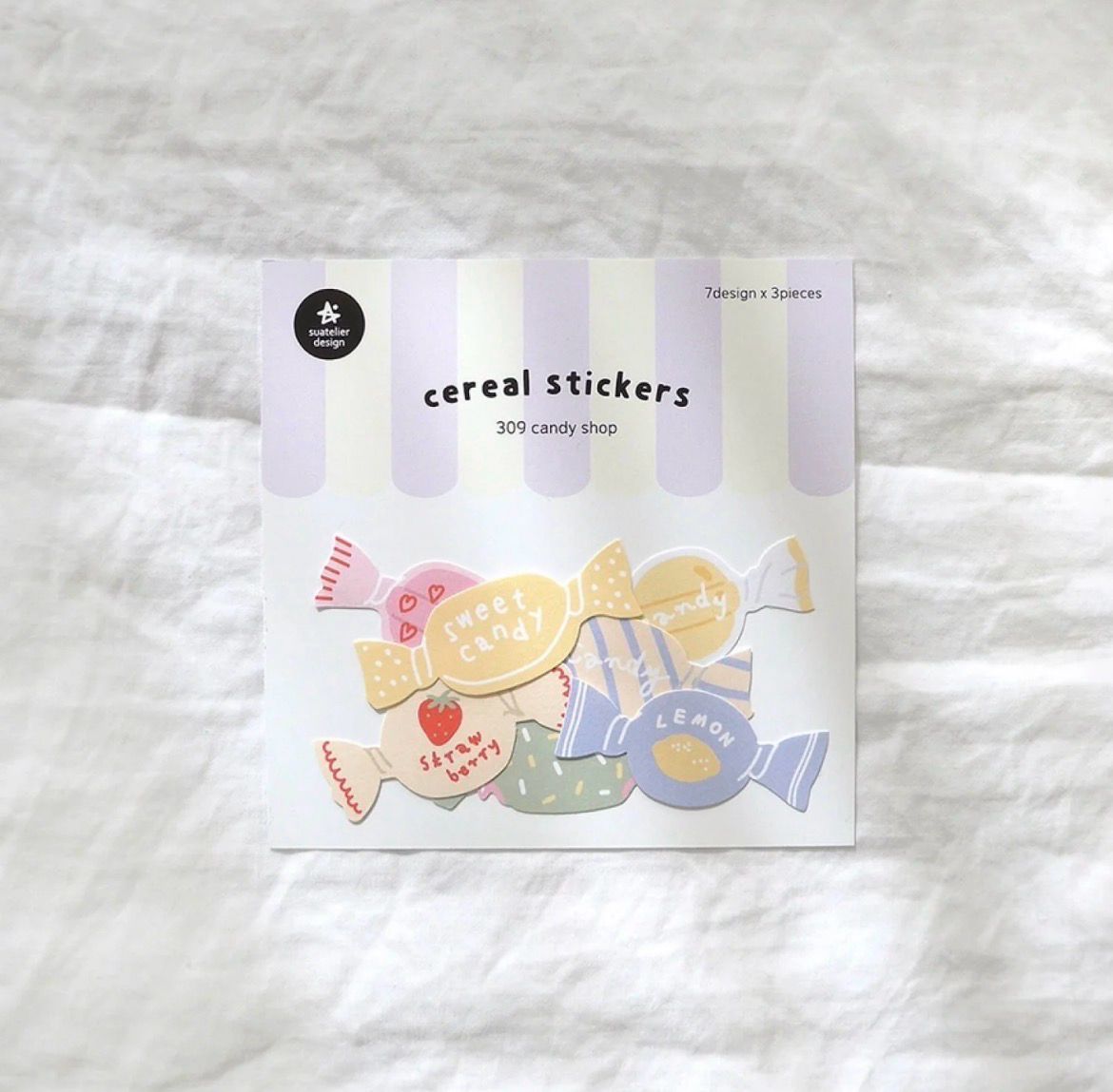 Suatelier cereal stickers - Candy Shop