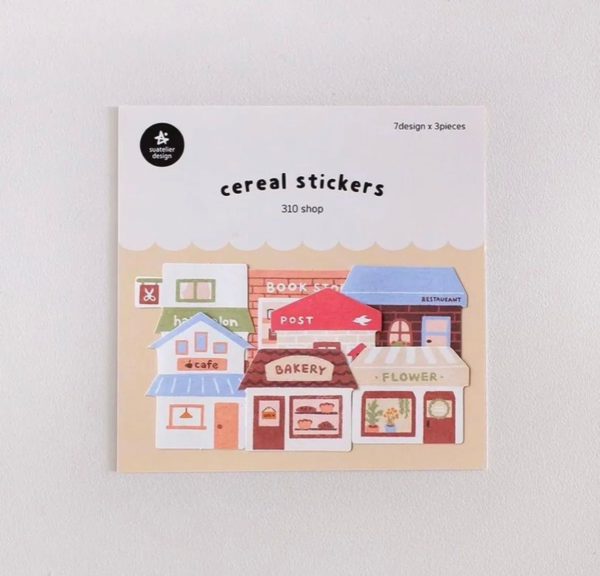 Suatelier cereal stickers - Shop