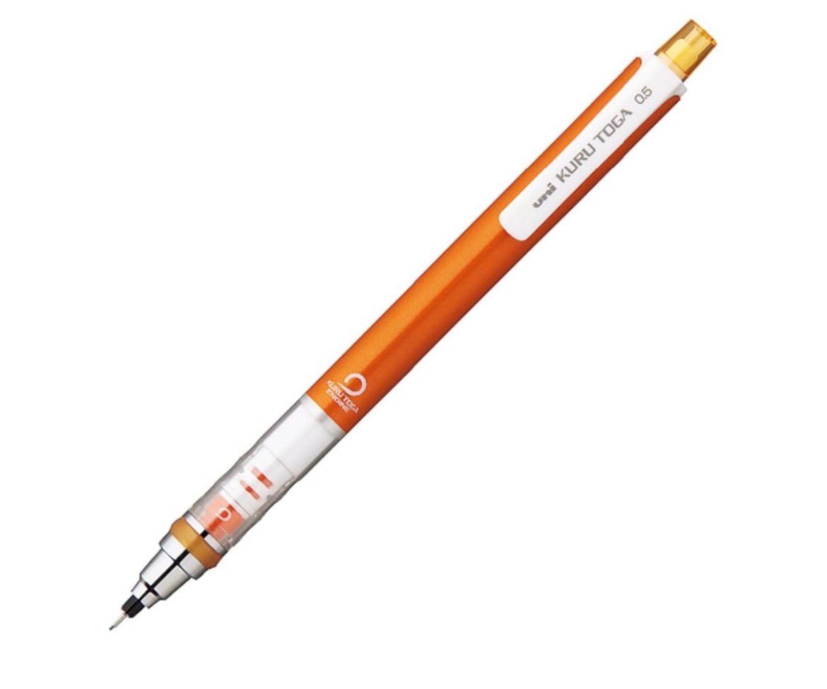 Uni - Kurutoga Mechanical Pencil 0.5mm Orange