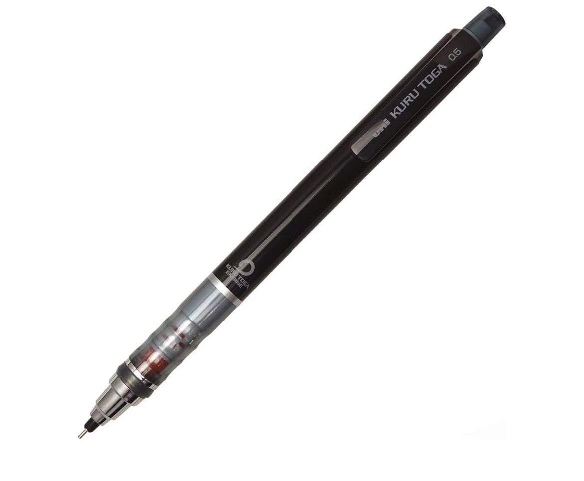 Uni - Kurutoga Mechanical Pencil 0.5mm Black