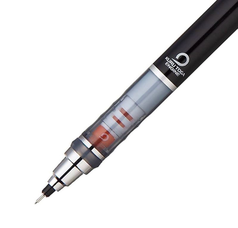 Uni - Kurutoga Mechanical Pencil 0.5mm Black